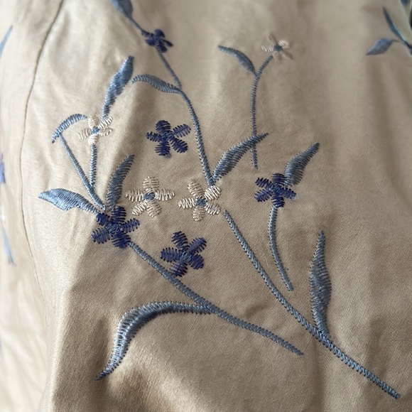 Covington embroidered cotton skirt - Picture 7 of 16